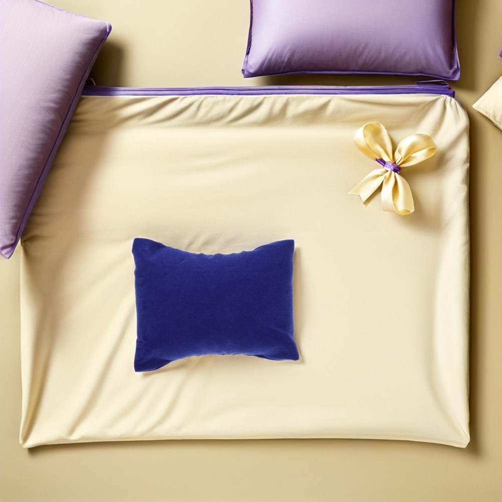 30Pcs Small Blue Watch Pillows Soft Lint Jewelry Display for Bracelets