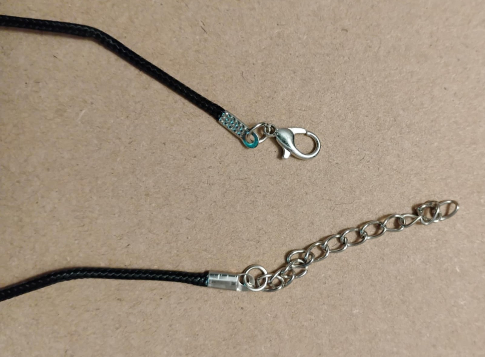 Natural Rose Quartz Crystal Pendant Hand-wrapped in Silver-coated Wire