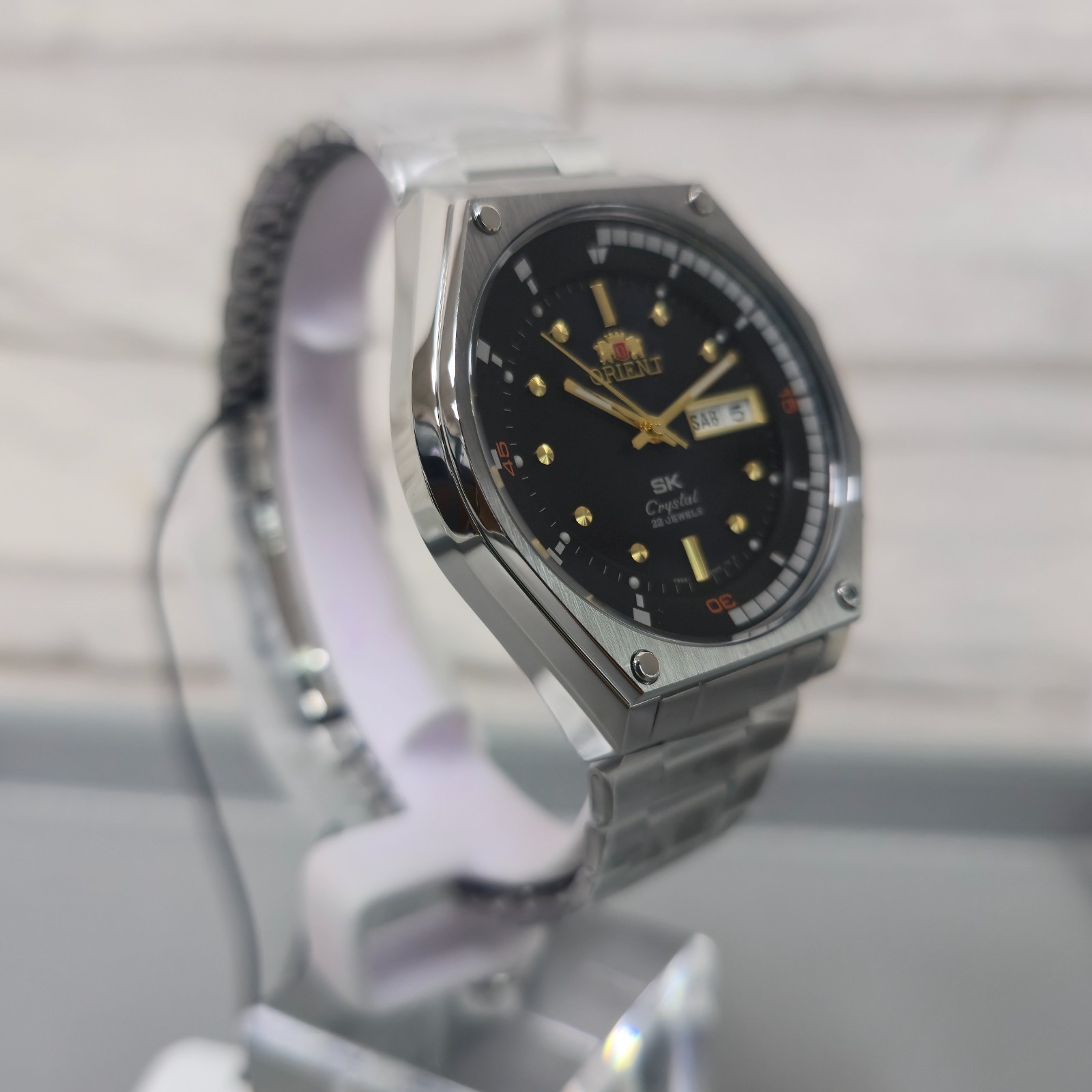 Orient Revival Neo 70s RA-AA0B03L Automatic 41.7 mm Blue Dial New Men’s Watch