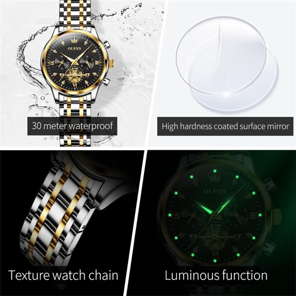 Luxury Women’s Stainless Steel Watch – Easy to Read, Small Wrists, Multiple Colo