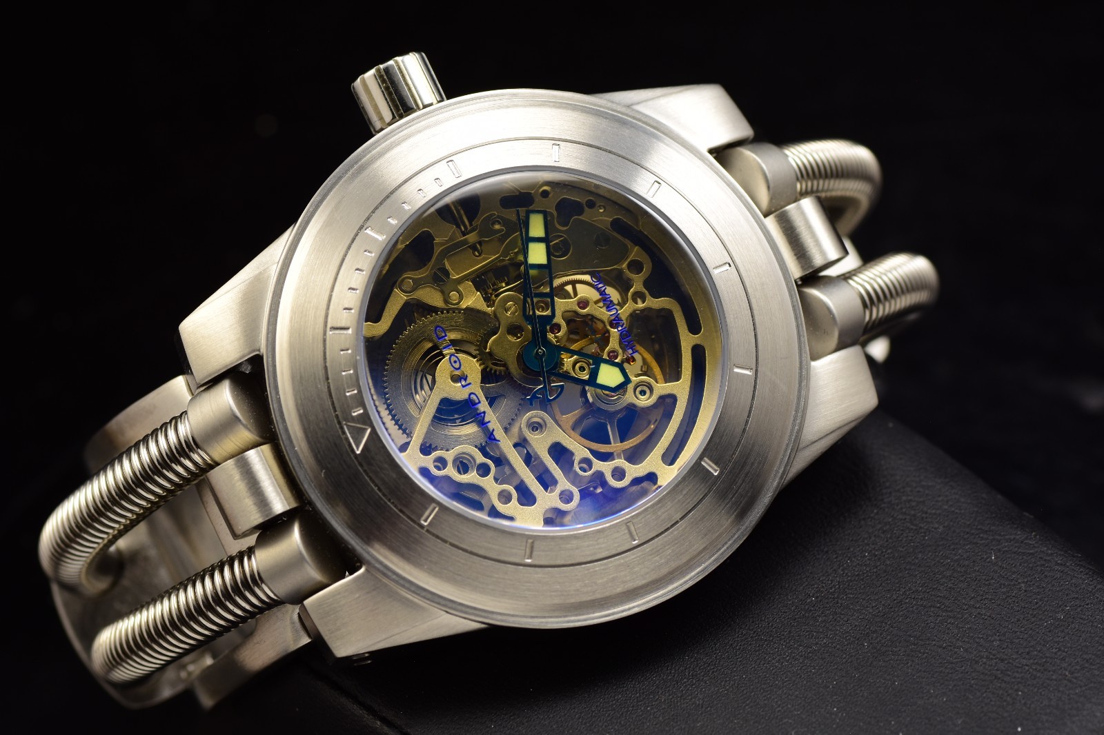 Android Men’s AD520 Hydraumatic Skeleton Automatic Watch Seagull TY2809