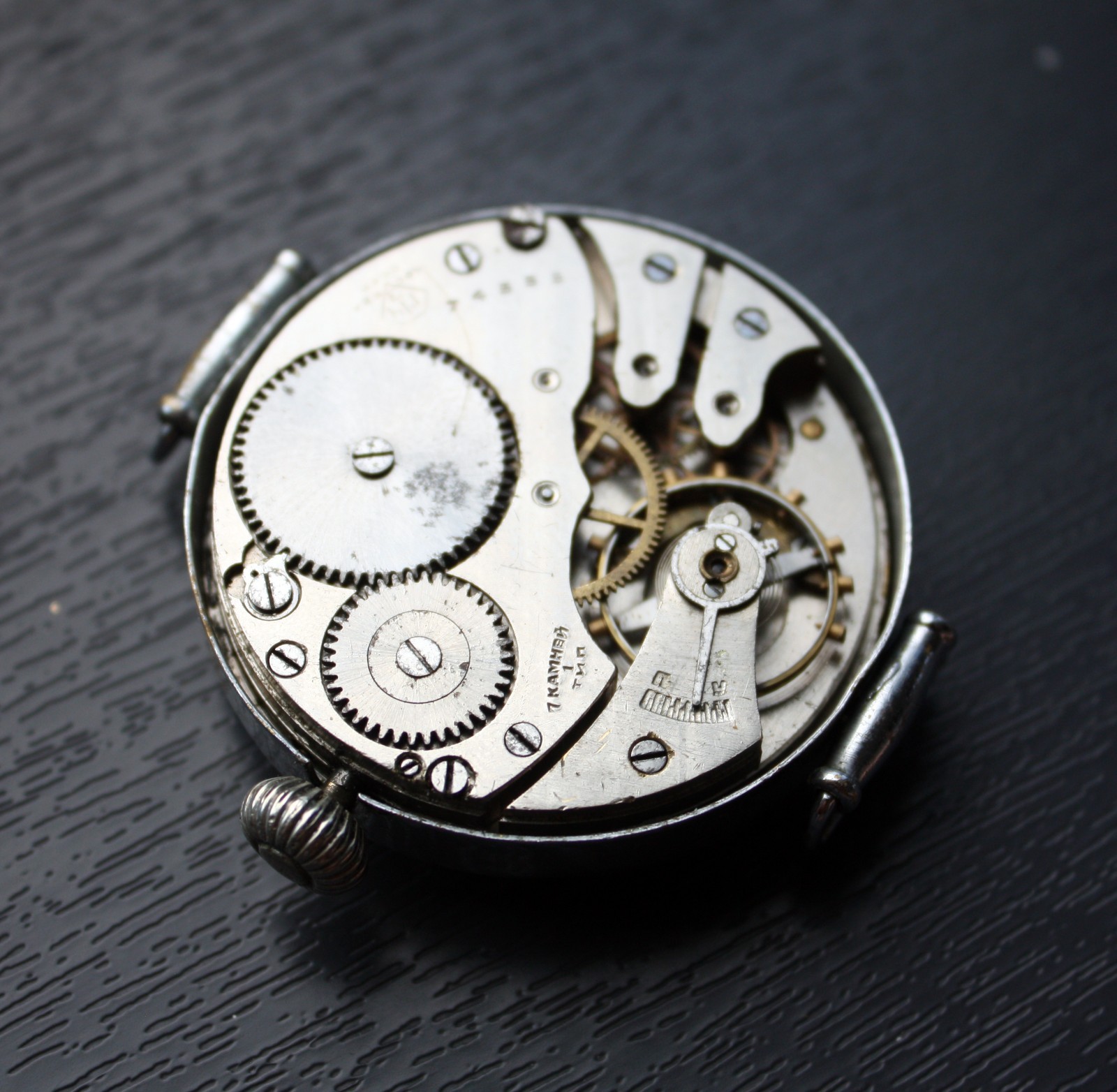 Vintage Kirovskie USSR Military Watch 1940s Soviet Mechanical Mens