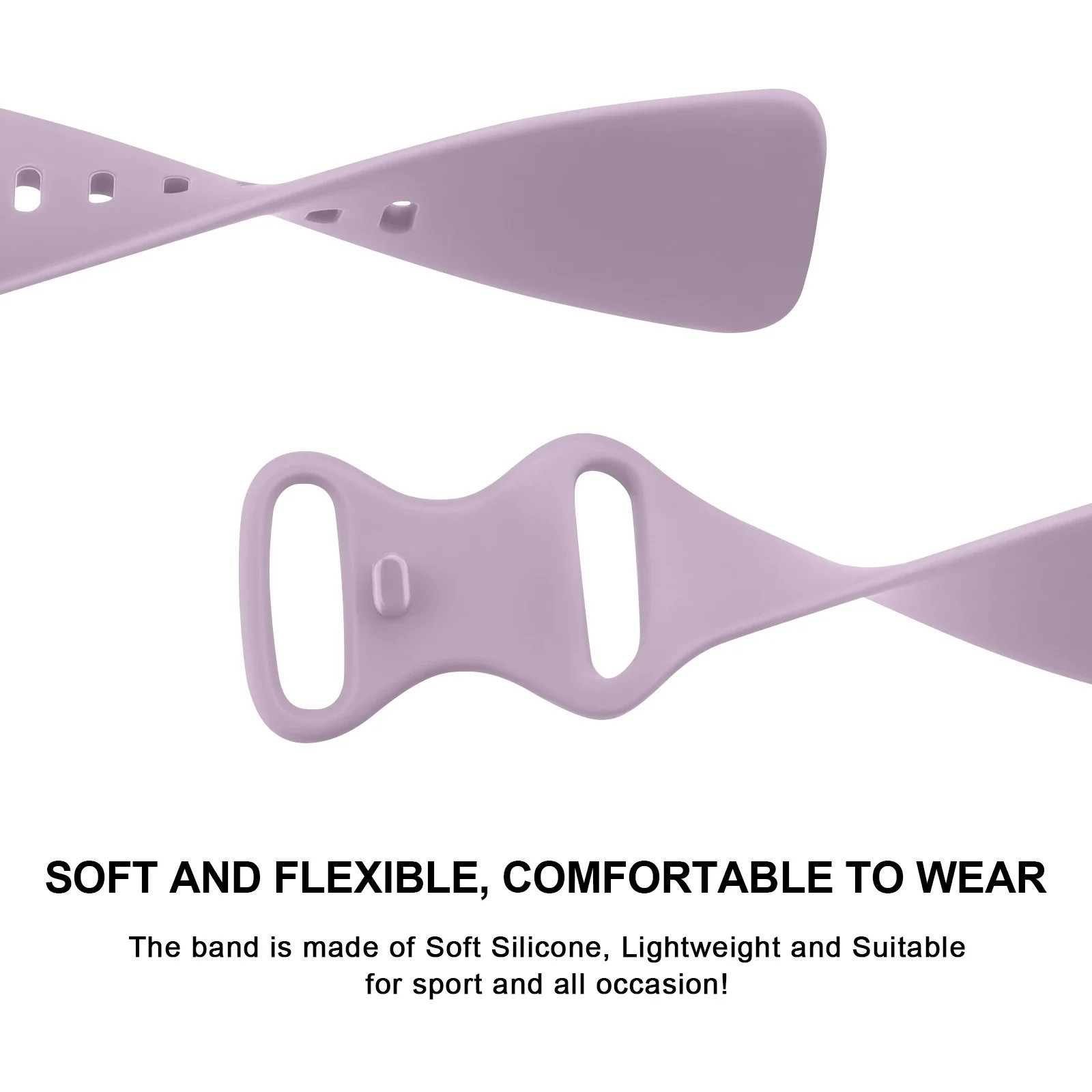 Silicone Replacement Strap Band For Fitbit Versa 4 3 Sense Sense 2 Sport Band
