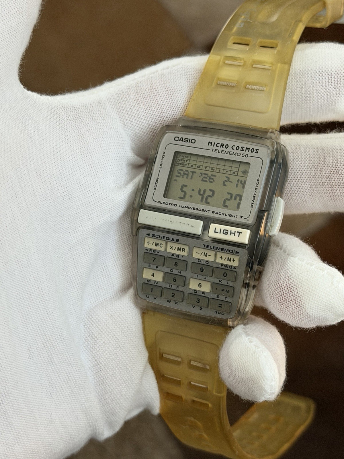 Rare Vintage Casio DBC-63 “Micro Cosmos” Men’s Calculator Digital Watch JDM 90s