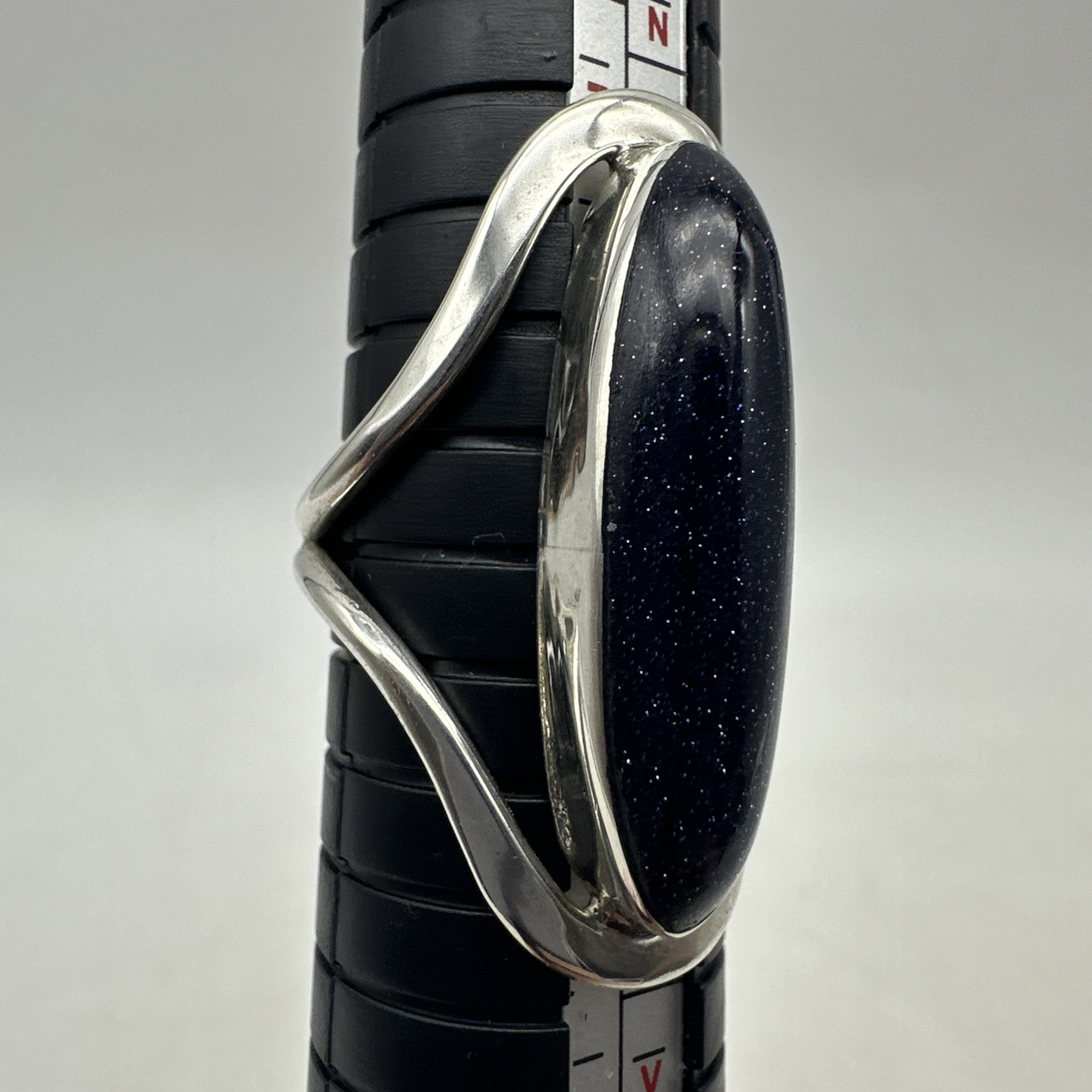 NEW 950 Sterling Silver Stone Ring Jewelry Gift (MP291)