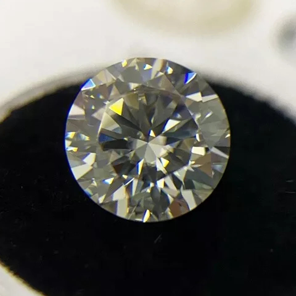GRA Certified Loose Moissanite Round Stones VVS1 All Sizes from 4mm to 15mm