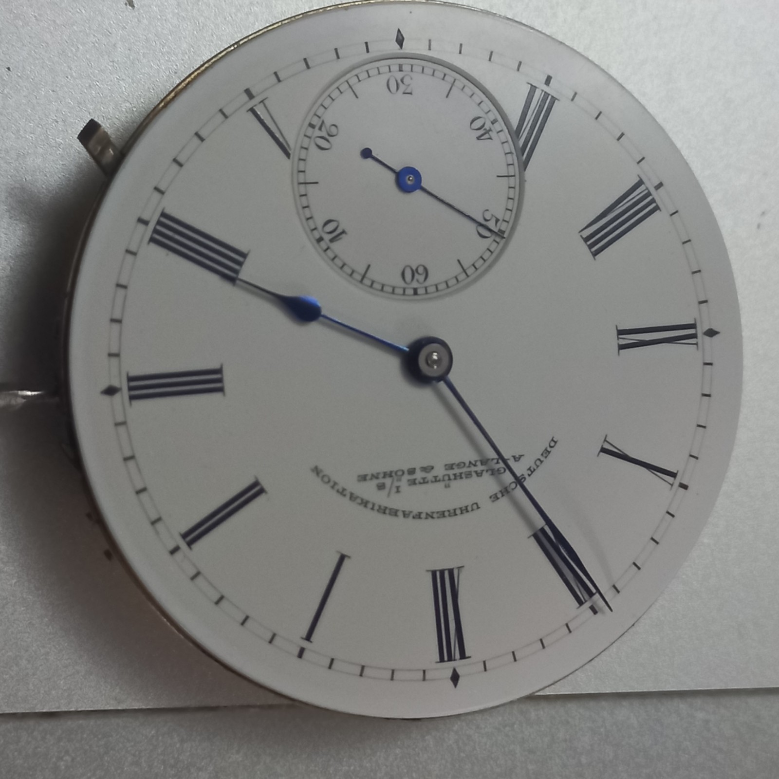 RARE VINTAGE A LANGE SÖHNE GLASHÜTTE POCKET WATCH MOVEMENT