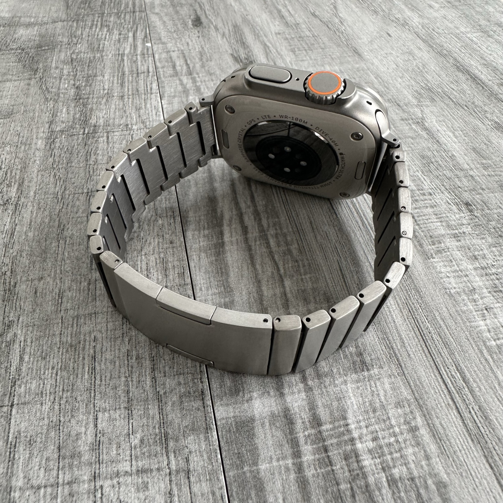Titanium Metal Watch Strap Band For New Apple Watch Ultra 1 2 49mm AWU1 AWU2
