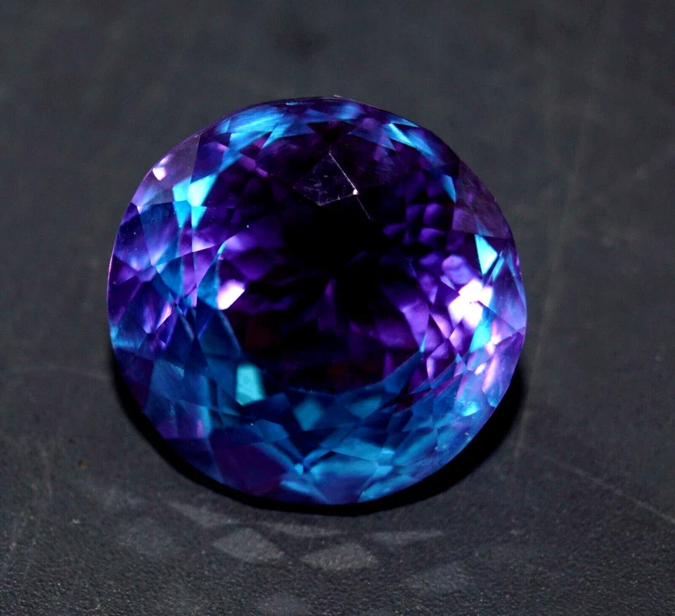 20.00 Ct+ Pitambari Sapphire Natural Bi-Color Round Cut Loose Certified Gemstone