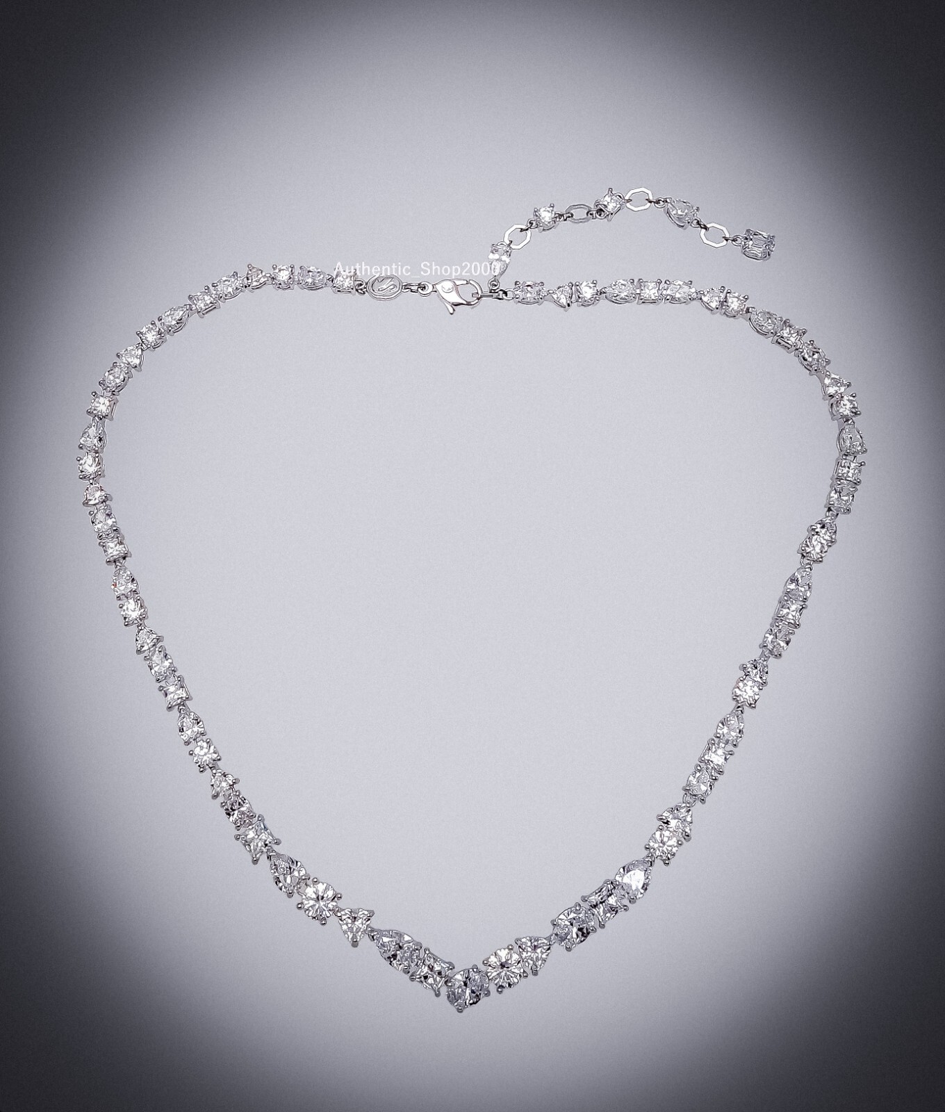 NEW 100% Authentic SWAROVSKI White Bridal Mesmera Set Earrings Necklace 5674306
