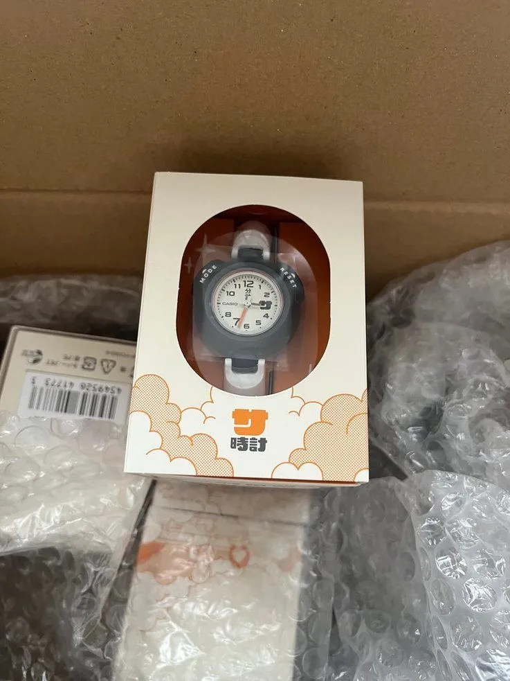 CASIO x Sauna Ikitai SAN-100H-7BJR Sauna Watch White Japan Domestic Model New