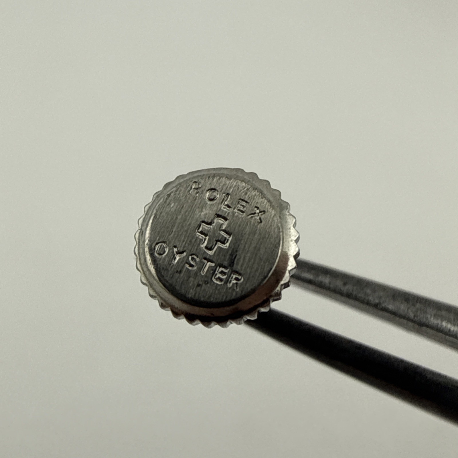 Rolex + Oyster Bubbleback 5.4mm Steel Crown Tap