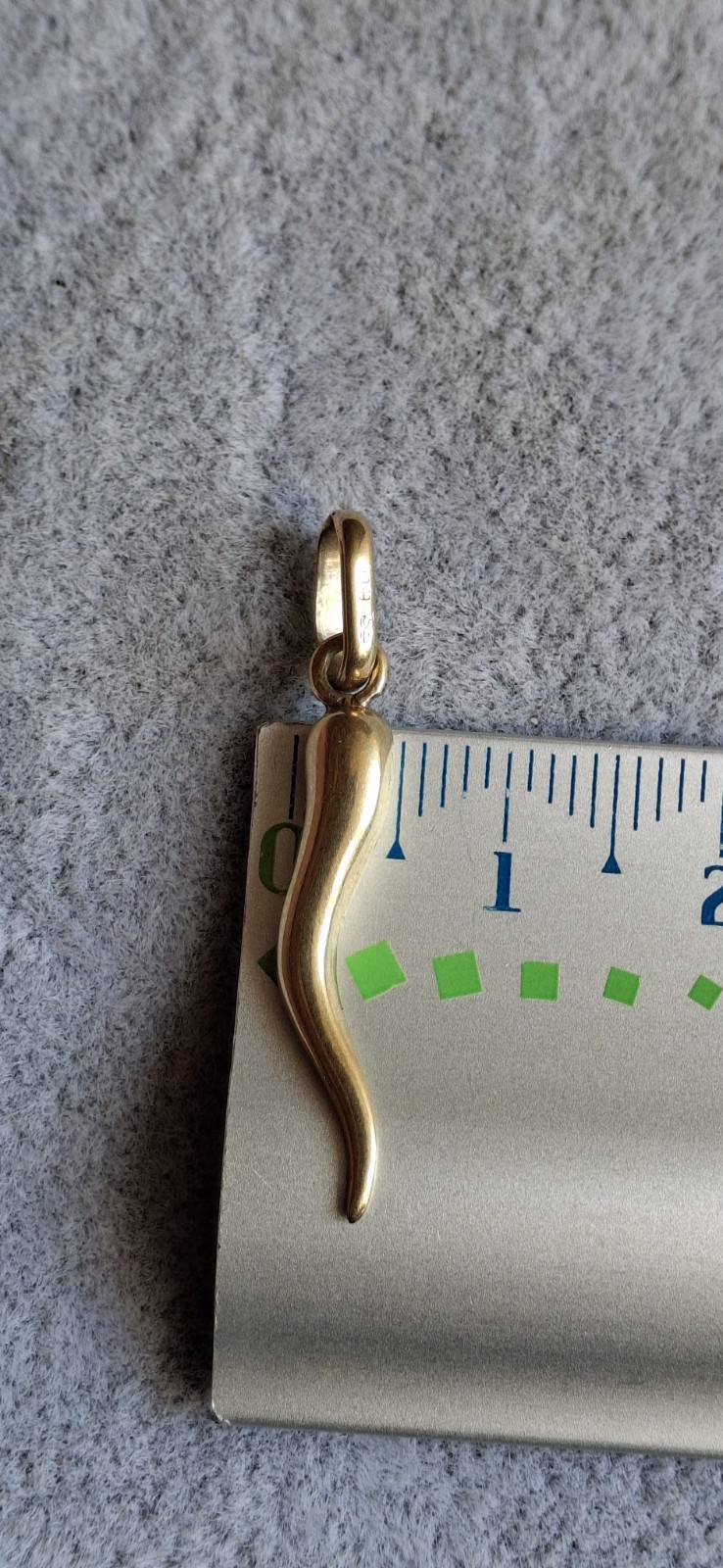 9ct Gold Horn Of Plenty Pendant Charm