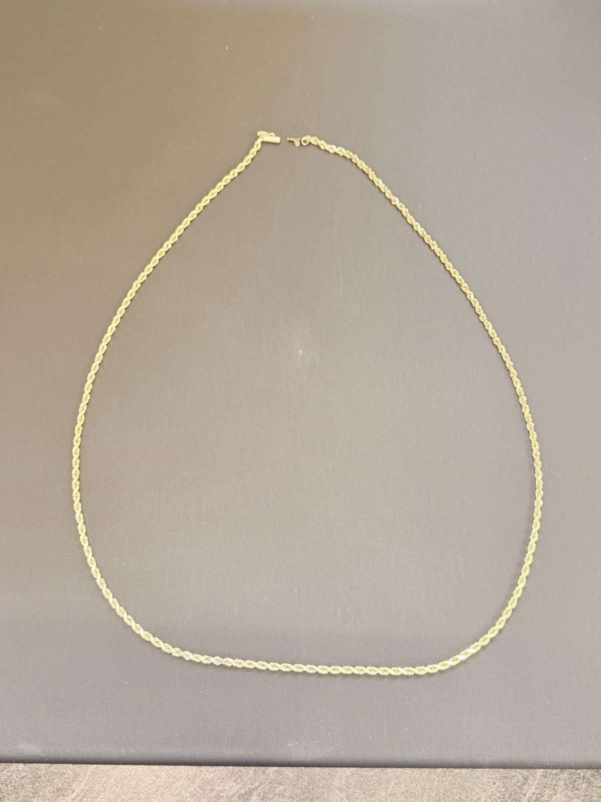 14k RCI Yellow Gold Chain Necklace Solid 24 Gram 30 Inch Barrel Clasp
