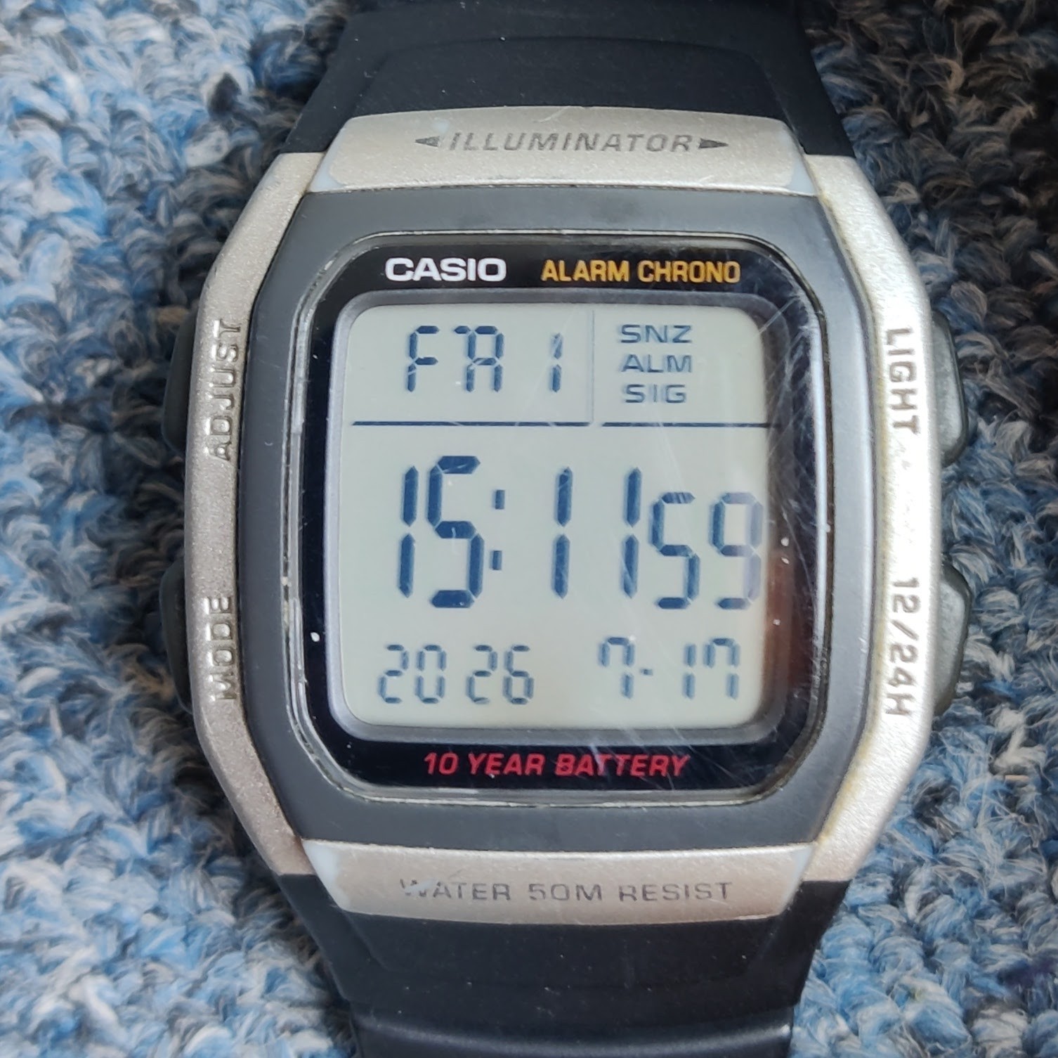 Casio W-96H (3239) Men’s Wristwatch – Black