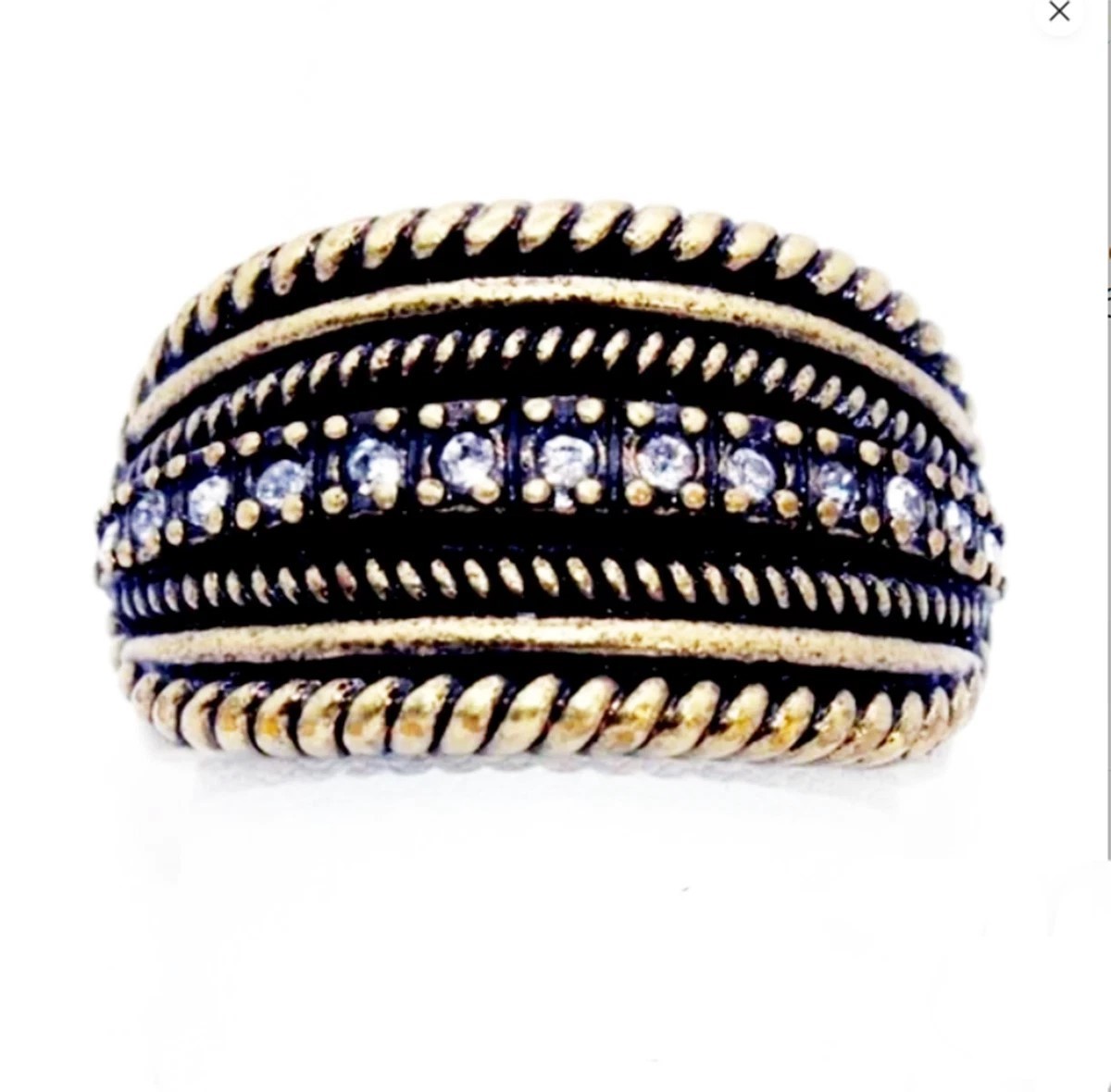 Premier Designs Jewelry NOBLE Ring in Antiqued Gold
