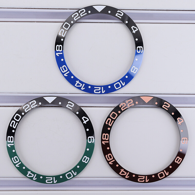 38mm Ceramic Bezel Insert Replacement Modify gmt Mods For NH34 35 36 38 Movement