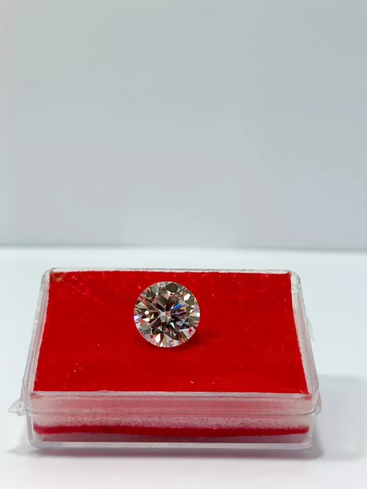 5 Ct Natural White Diamond Round Cut VVS1 D Grade GDGL Certified A13