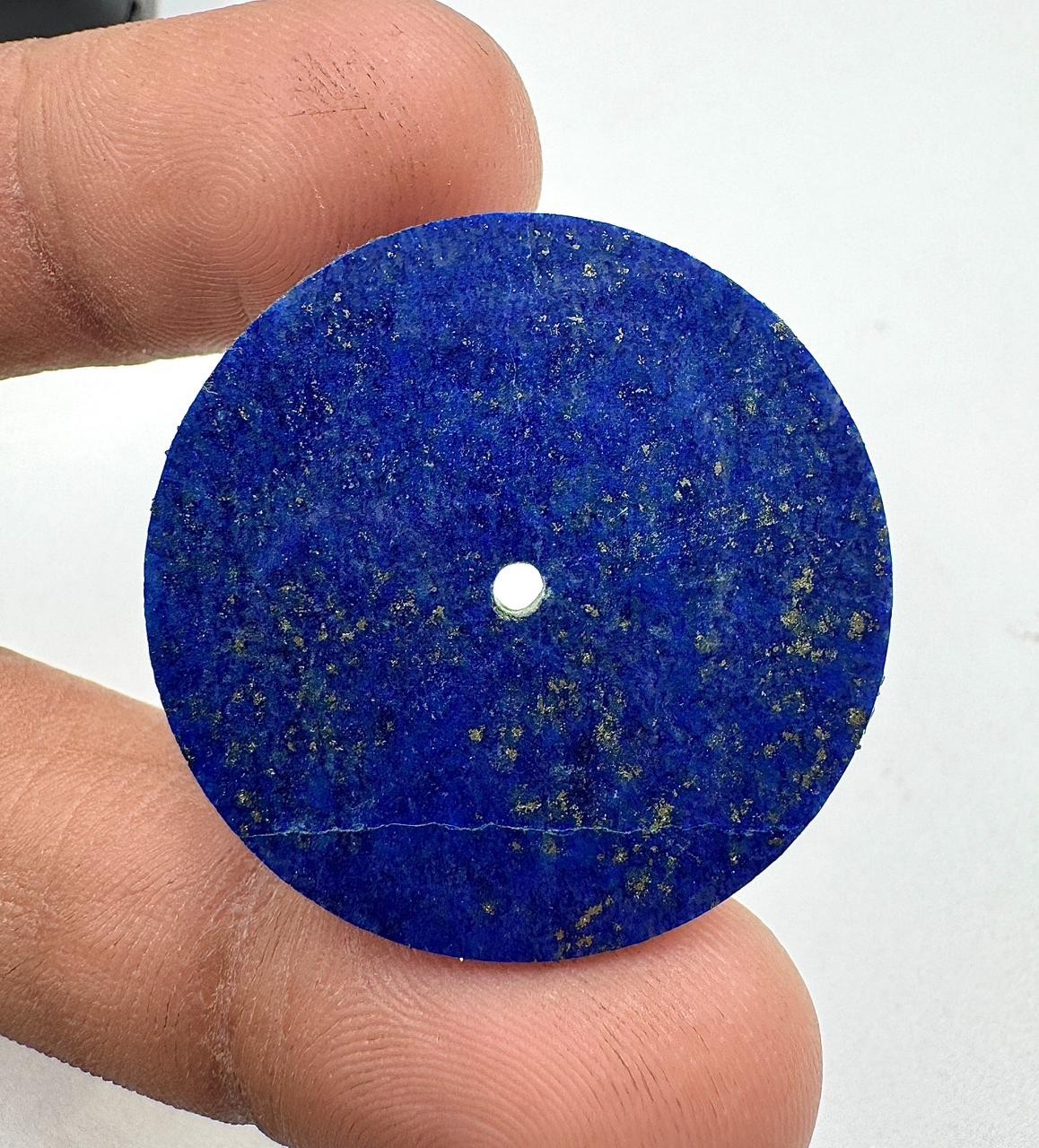 Lapis lazuli Watch Dial 33 mm Gemstone Flat Disc For Making Watch GMC-603