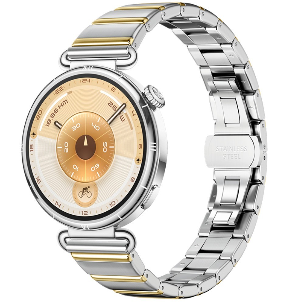 18mm Luxury Stainless Steel Strap Band For Garmin Vivoactive 4S 3S Venu 2S 3S