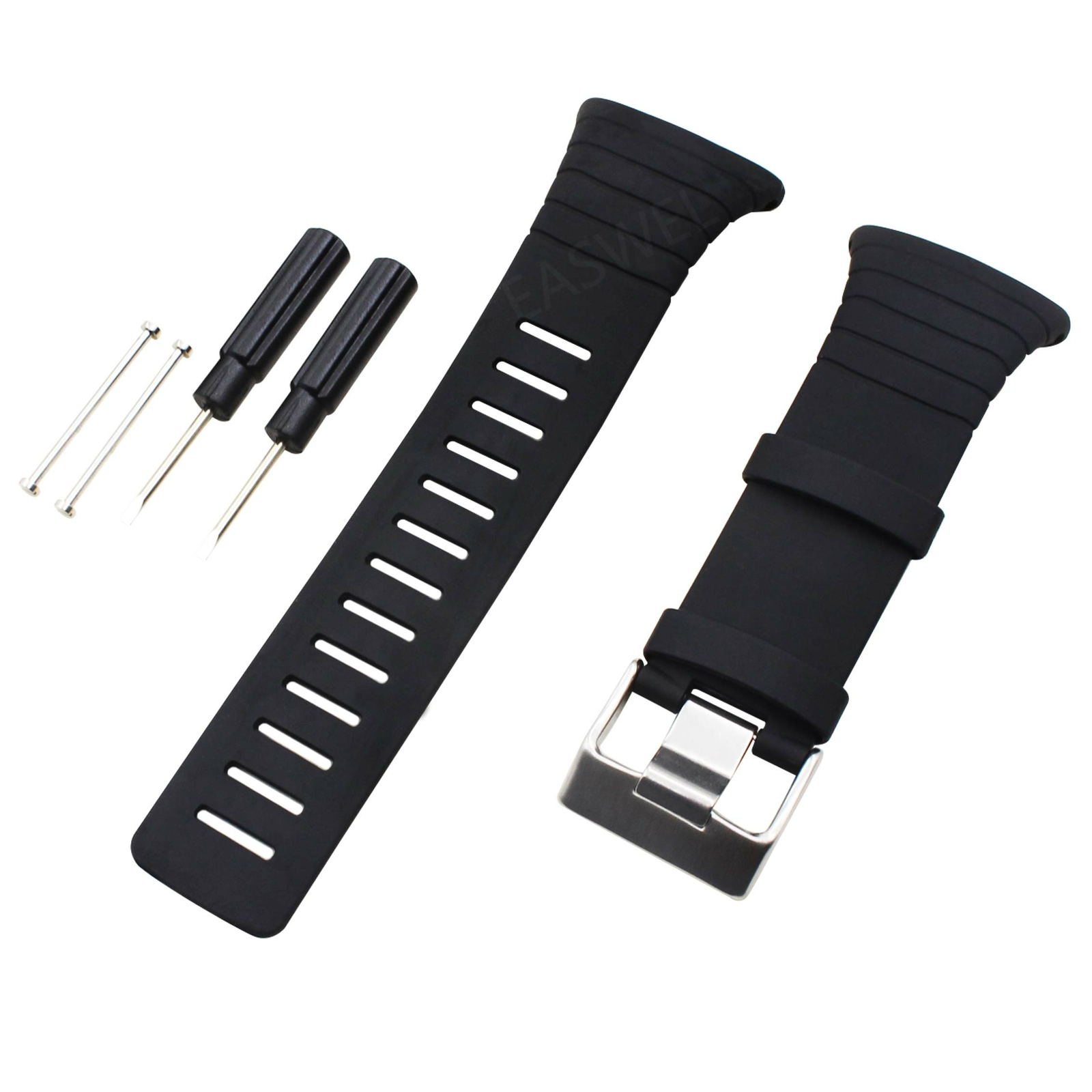 Black Soft Watch Strap Band For Suunto Ambit 1 2 2R 2S Ambit 3 SPORT SS019474000