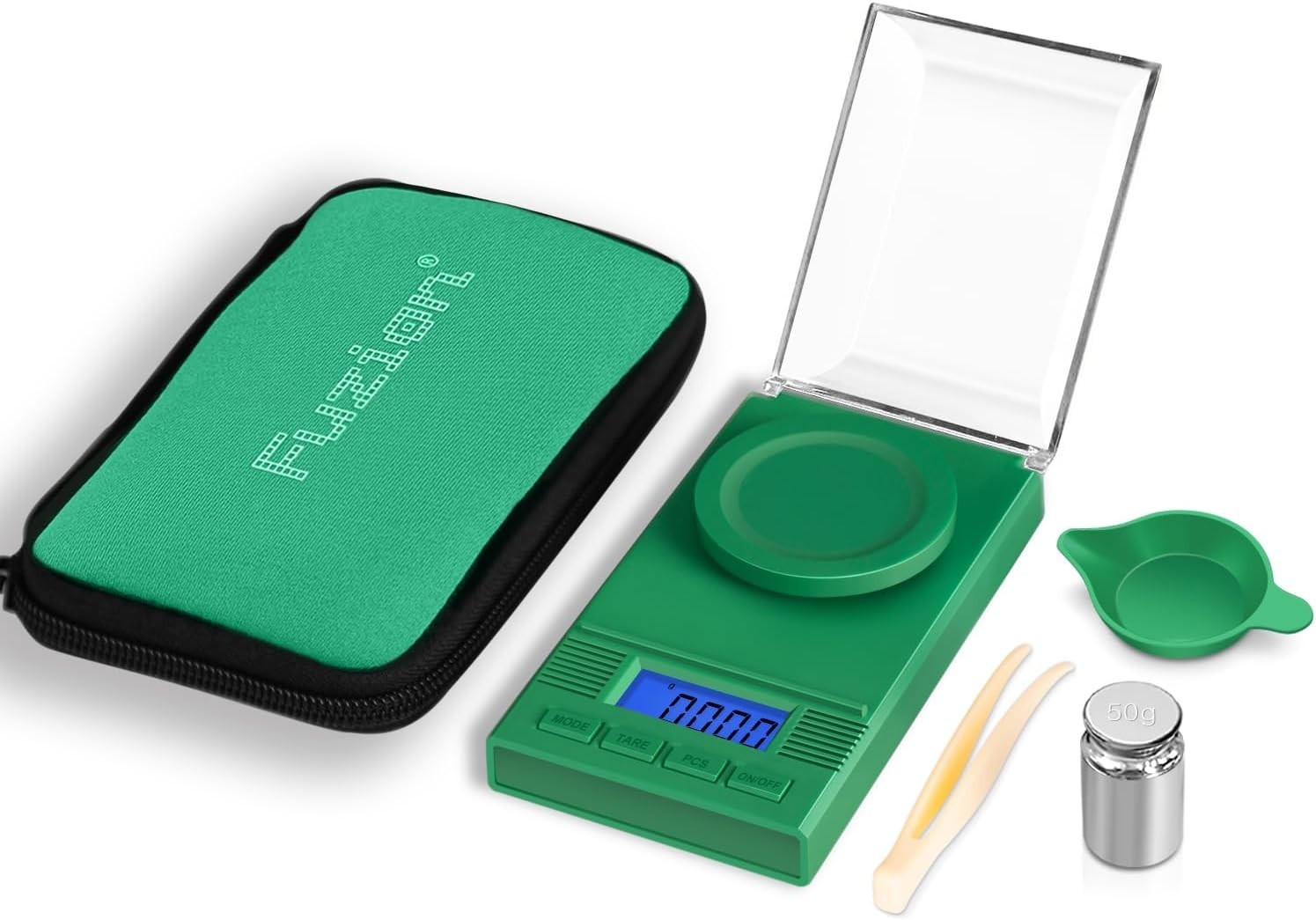 Ultra Portable 50g Digital Scale with Tare Function – Ideal for Jewelry & Gems