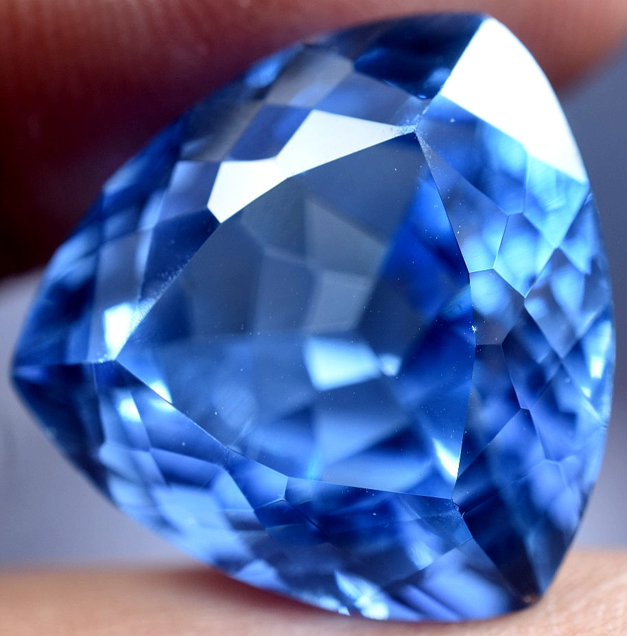 Natural 21.25 Ct Namibia Jeremejevite Flawless Certified Stunning Loose Gemstone