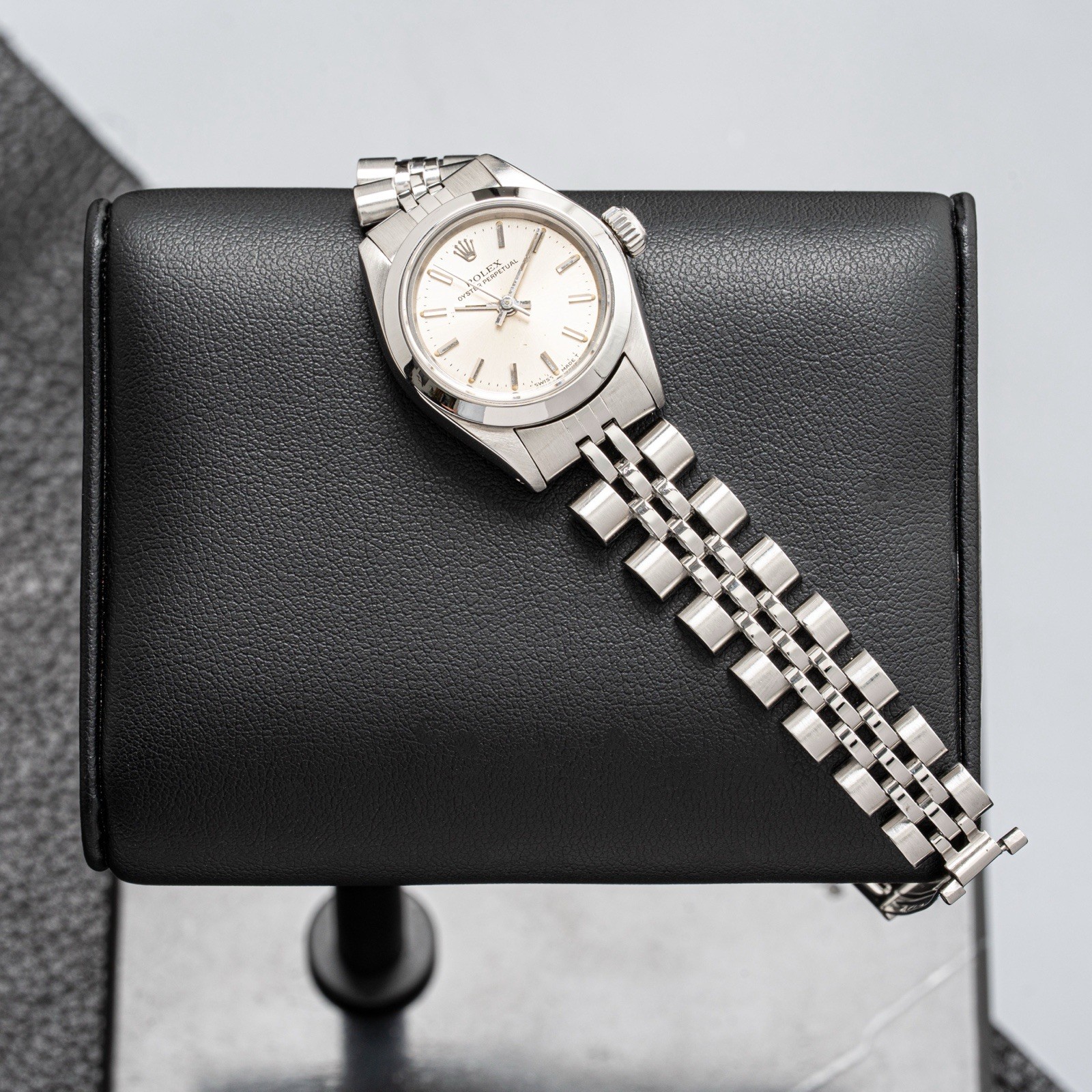 Rolex 6719 Stainless Steel OP Smooth Bezel 1983 Year 26mm