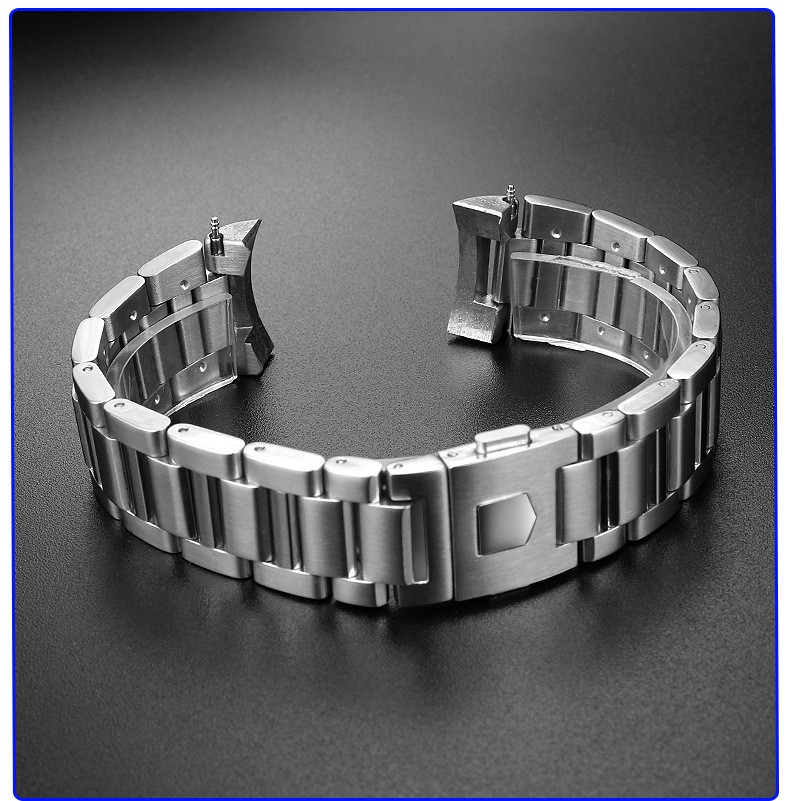Quality Solid Stainless Steel Watch Straps Mens Bracelet 22mm 24mm for TAG Heuer