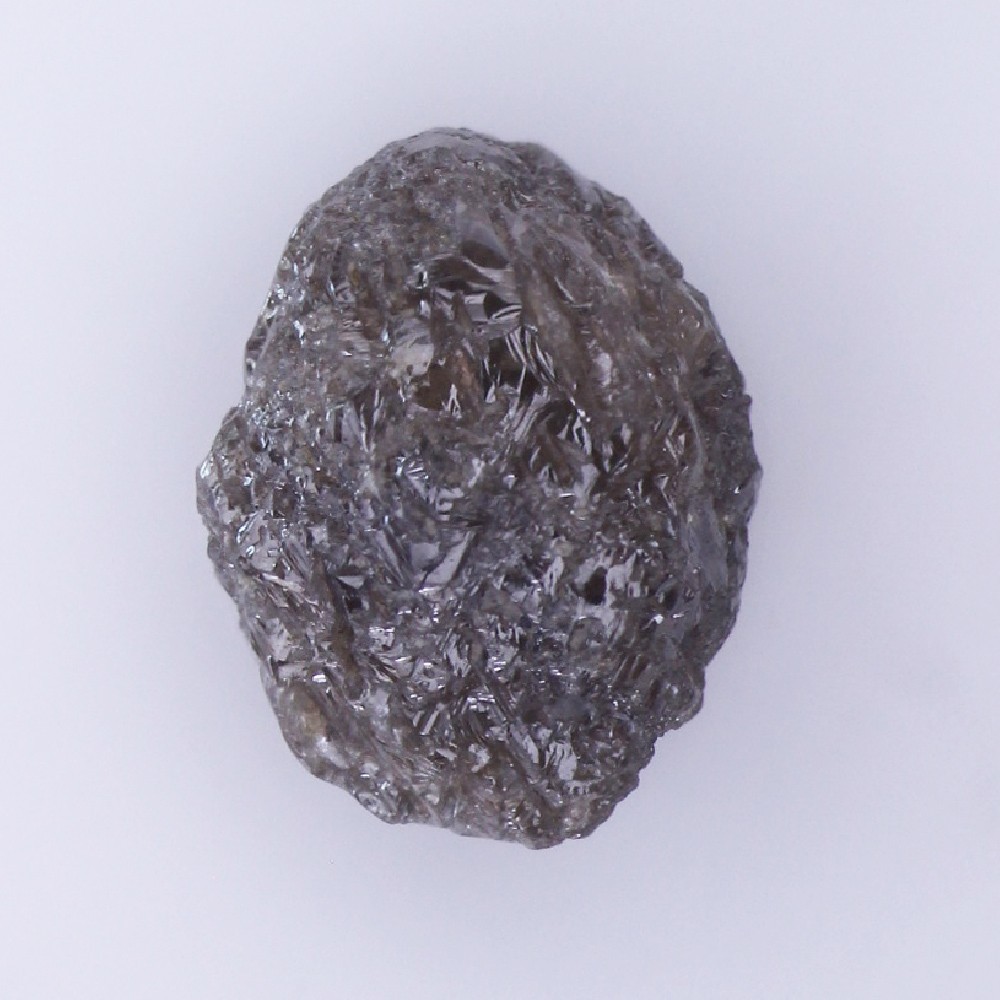 African Natural Rough Diamond Untreated Raw Loose Earth Mined Gray 2.05 Ct