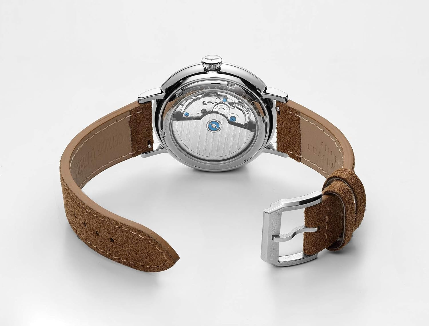 Bauhaus Men’s Automatic Waterproof Leather Dress Watch – FM202