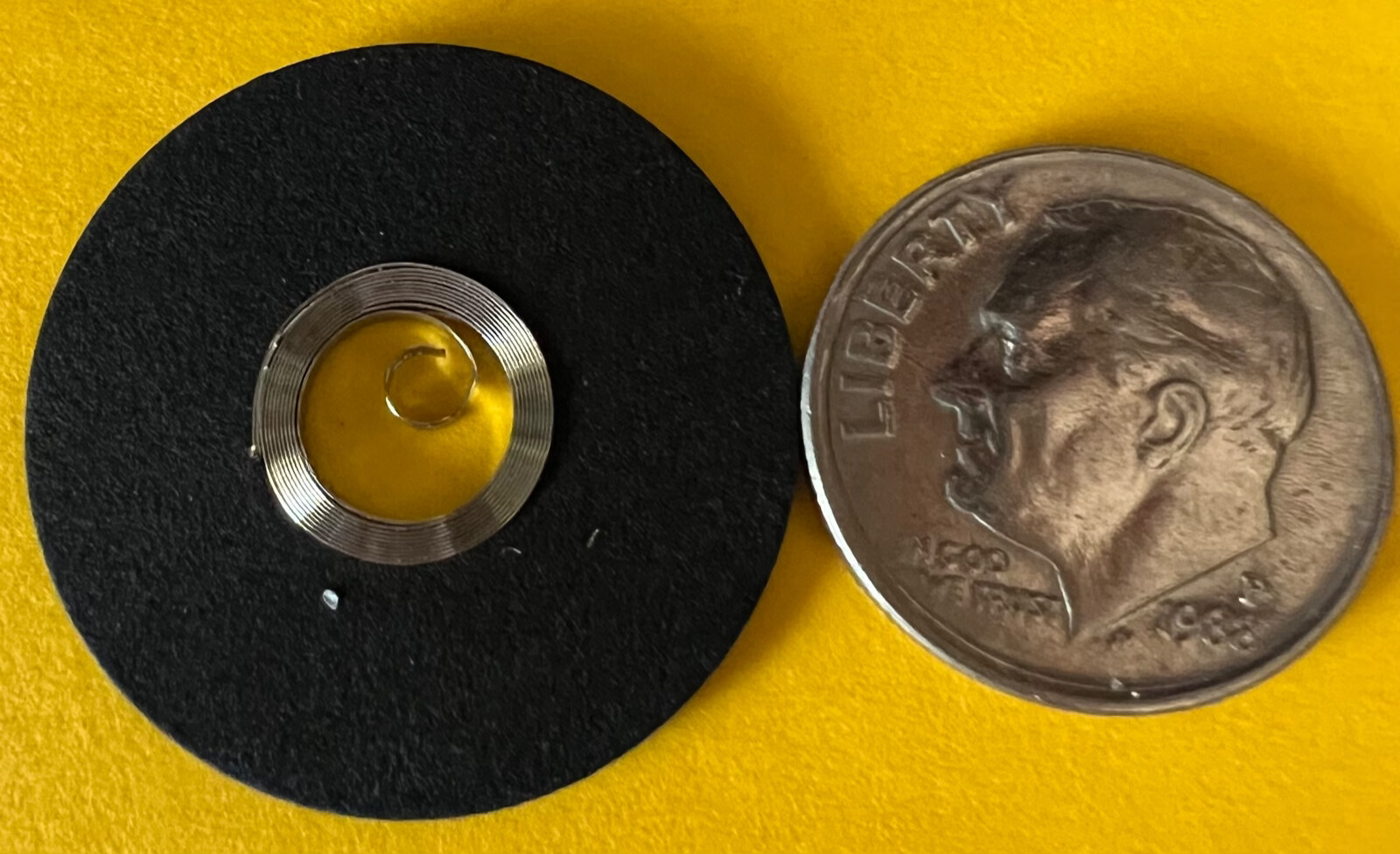 Hamilton Watch DYNAVAR MAINSPRING, 6/0 Size, Strength 90, Part #717202, NOS