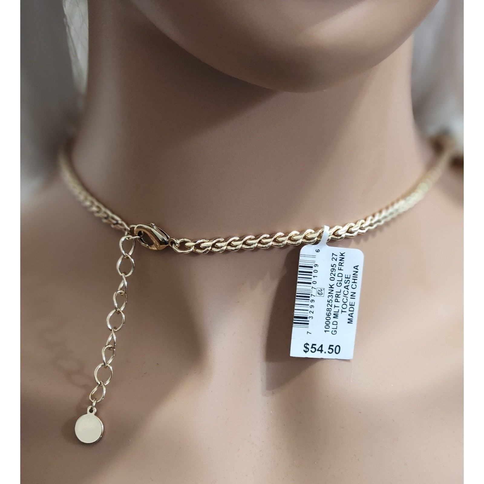 Necklace “Charter Club” gone-tone 17″ _ 2″ Extender