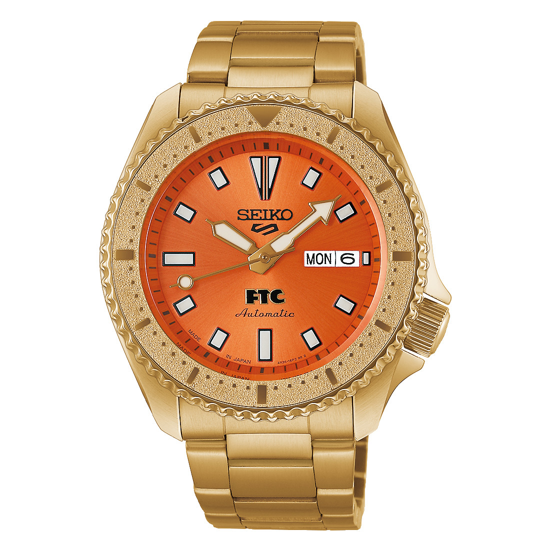 New Seiko 5 Sports x FTC Collab Limited Edition Watch HDB012 Made in Japan