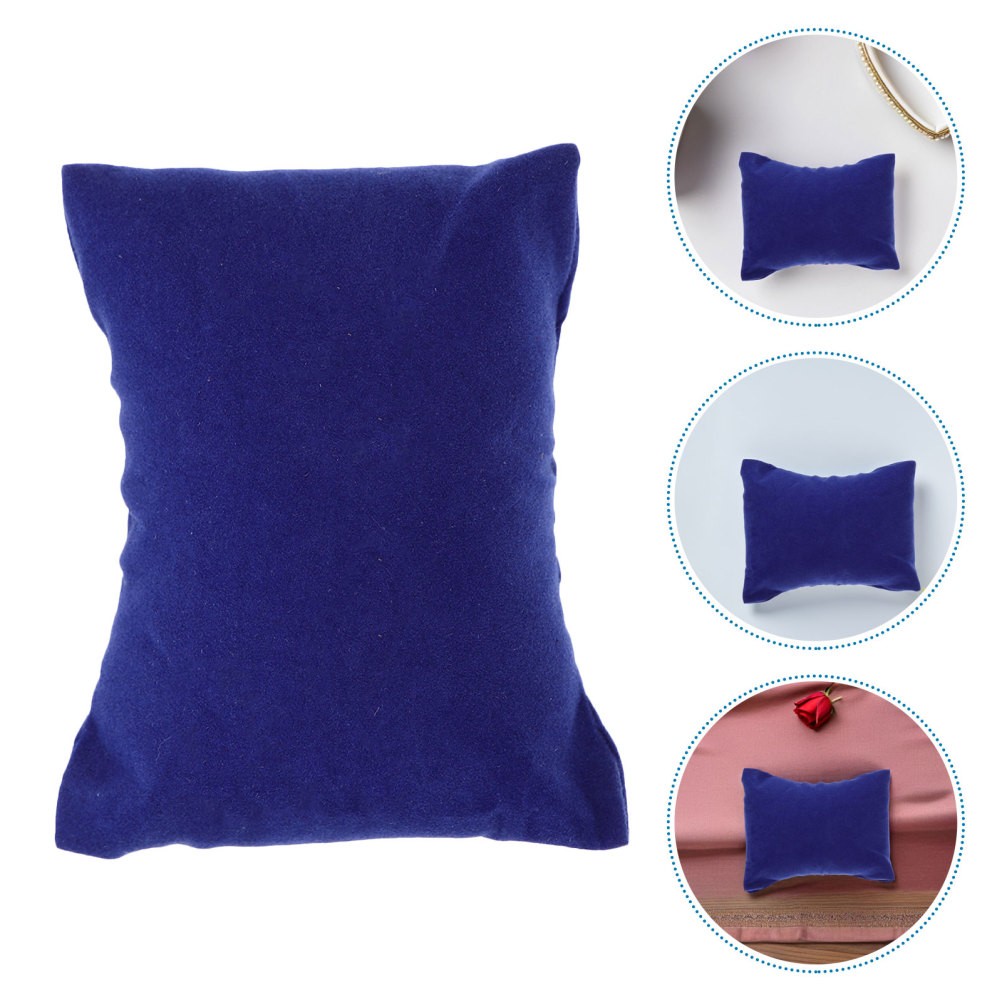 30Pcs Small Blue Watch Pillows Soft Lint Jewelry Display for Bracelets
