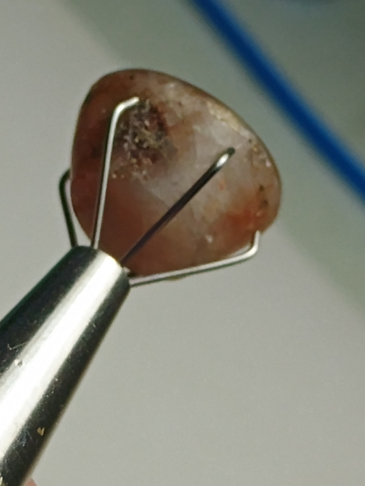 UNTREATED NATURAL PARTIAL STAR SAPPHIRE 13.45 Ct, Size 12.5 X 10.5 X 8.7 MM
