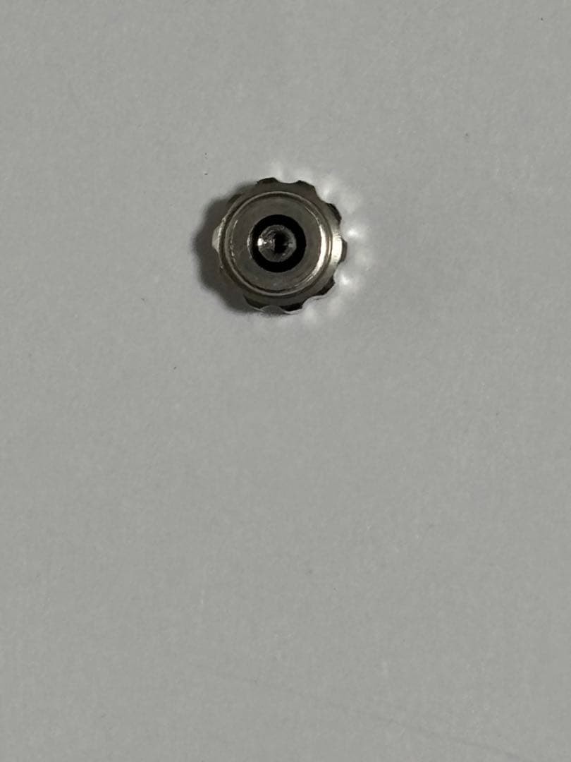 Seiko wristwatch, silver crown with SW mark, unused.