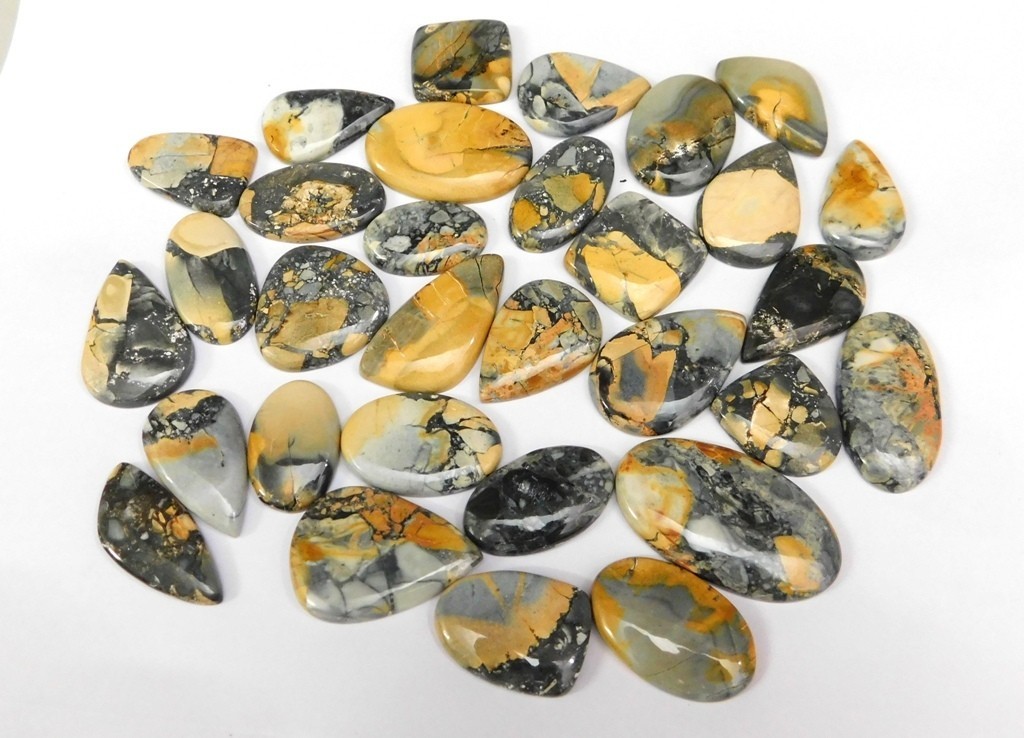 Maligano Jasper Fancy Gemstone Cabochon Jewelry Making Wholesale Lot 71307