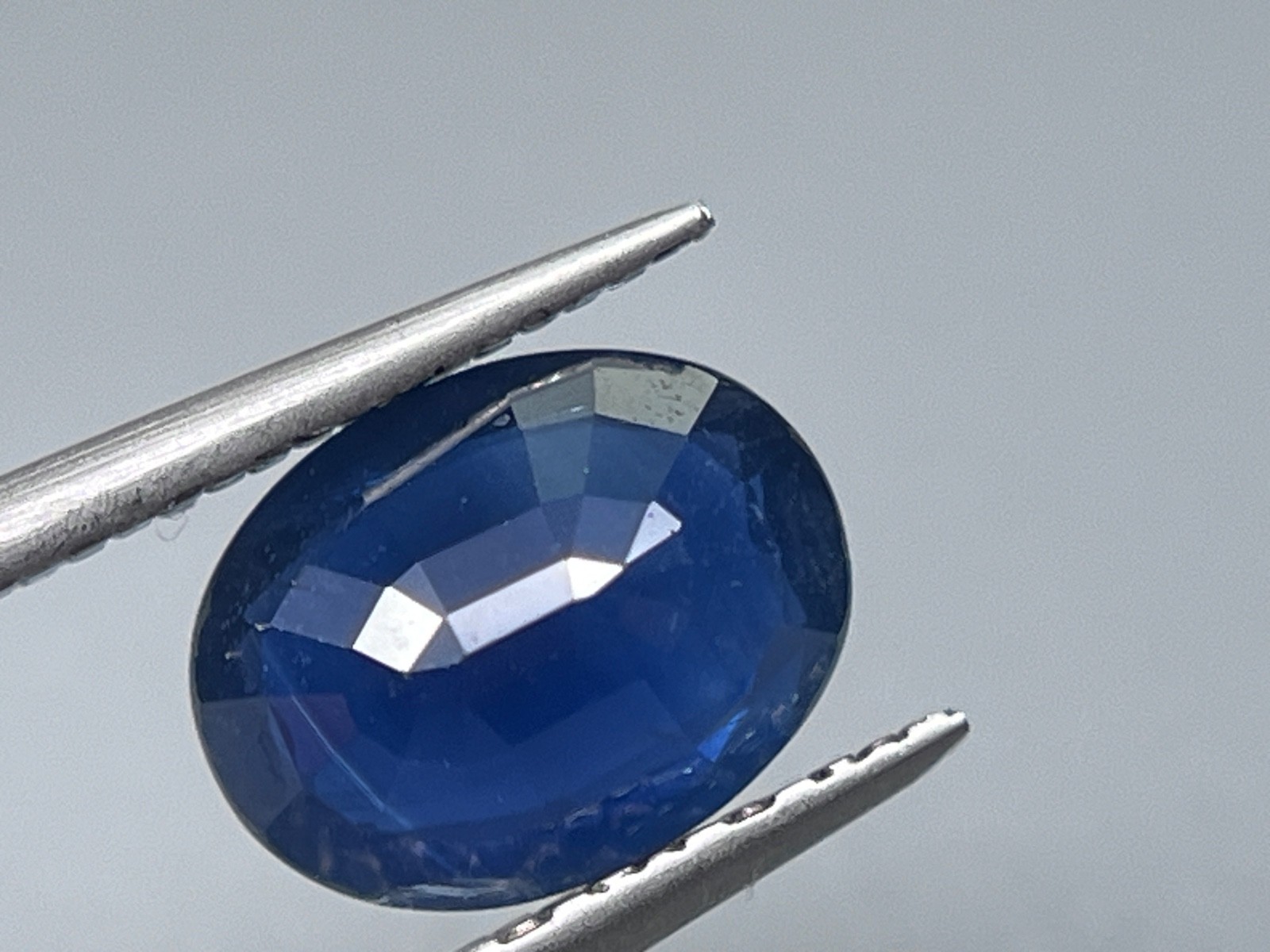 GIA Certified Natural 2.16 Carat Oval Brilliant Blue Sapphire Loose Gem Stone