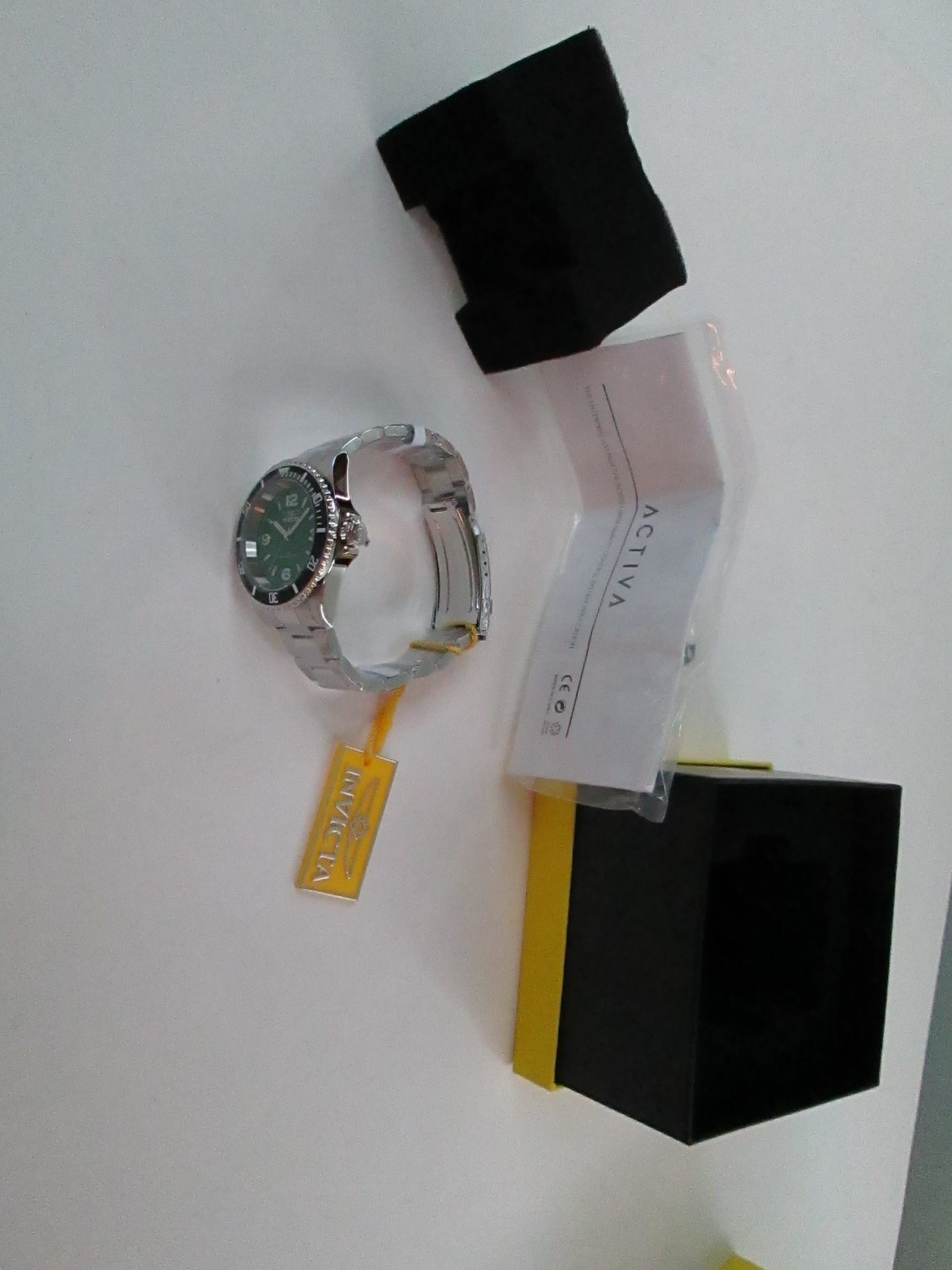 Invicta Specialty Men’s Watch 40mm-Steel 49346 Diver Style Green Face S/S NIB