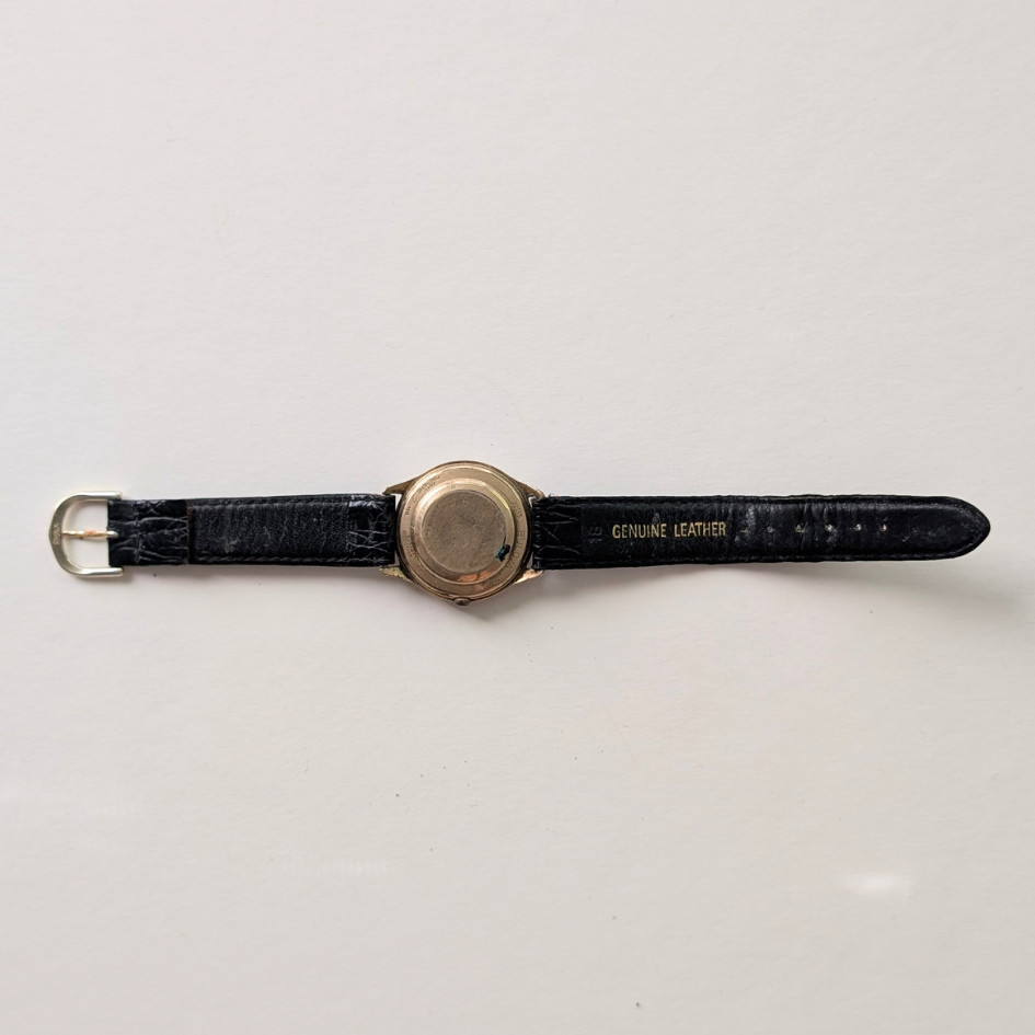 Vintage 1960 Bulova 23 Jewels Self-Winding Watch–Linen Dial-10K RGP As-Found