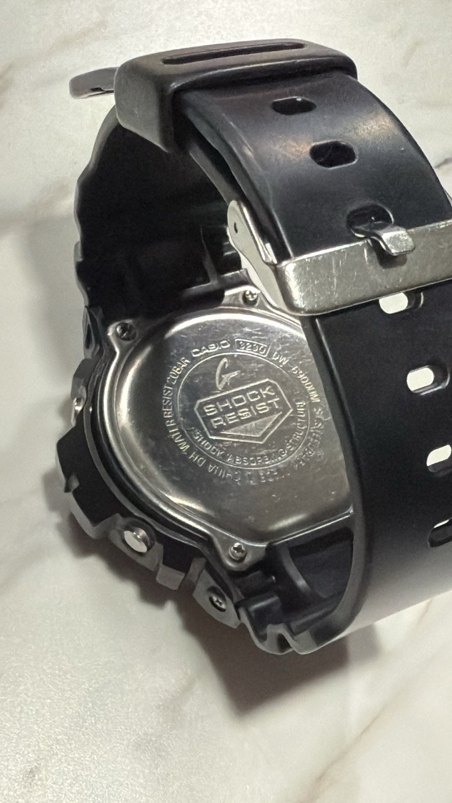 Casio G-Shock Black DW-6900 Black/Silver