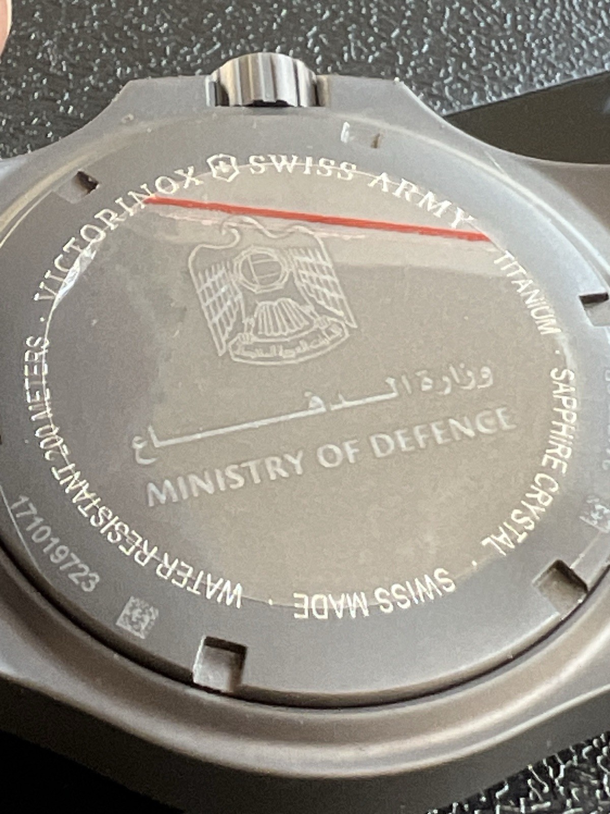 BRAND NEW! Victorinox INOX Titanium Sky High Limited Ed-EXTREMELY RARE UAE Dial!