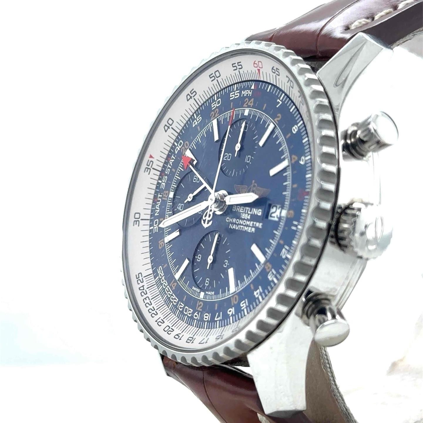 Breitling Navitimer World Chronograph Automatic 46mm Steel Men’s A24322121C1X2