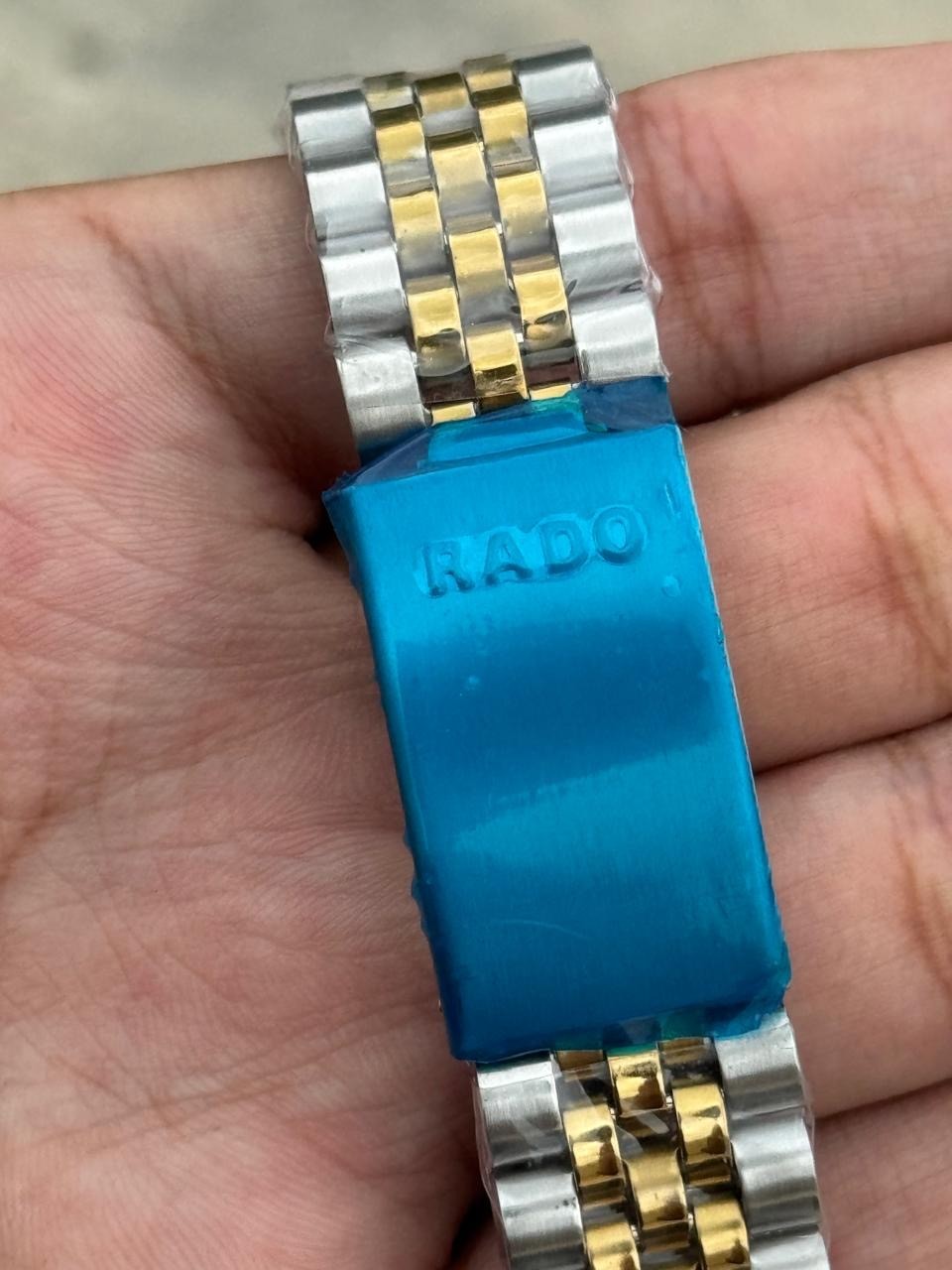 Rado Purple Horse Two Tone Blue Dial Men’s Automatic Watch