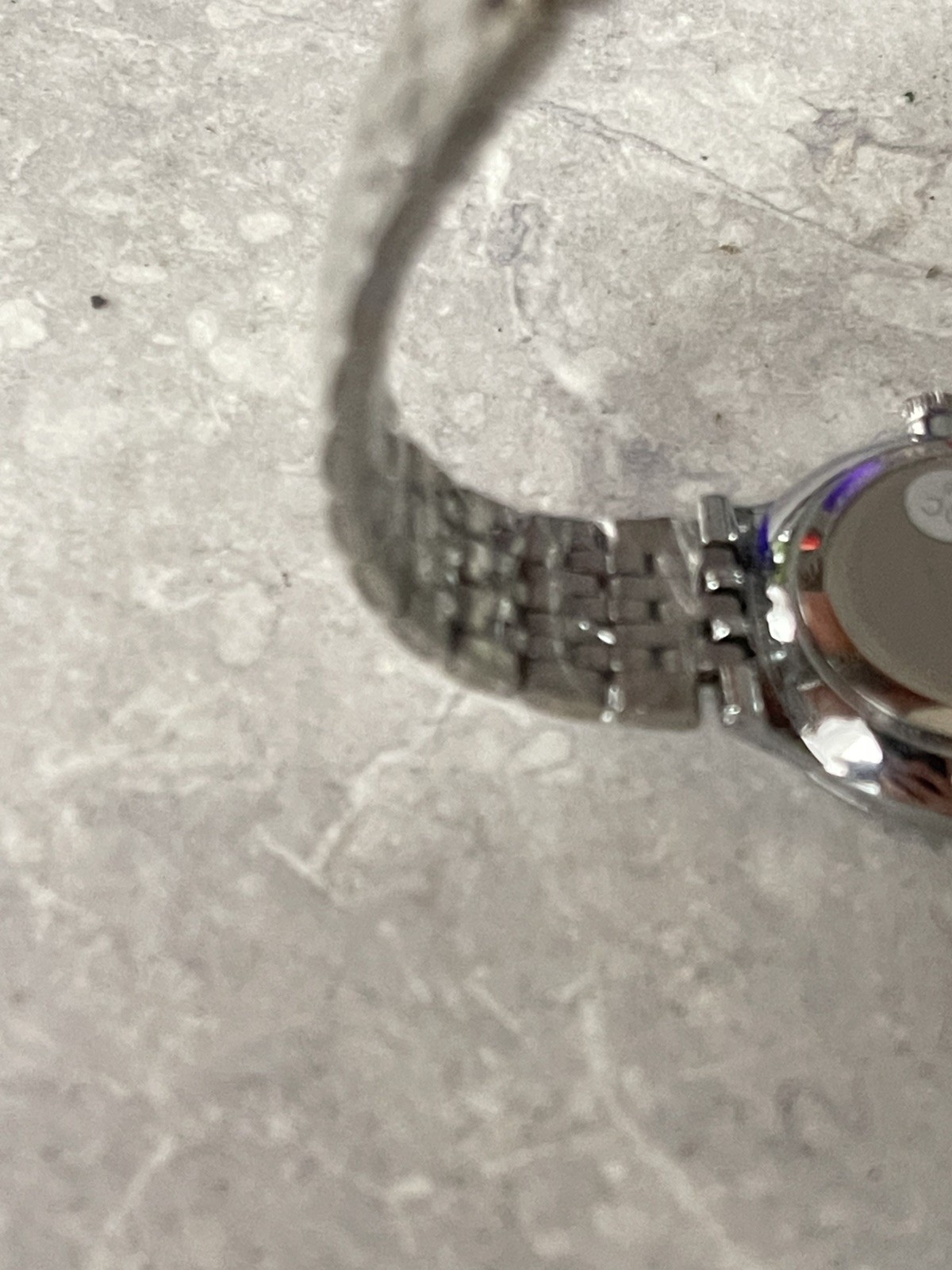 Longbo watch 80302L Silver Tone Bracelet Black Face Unisex AS19 Casual