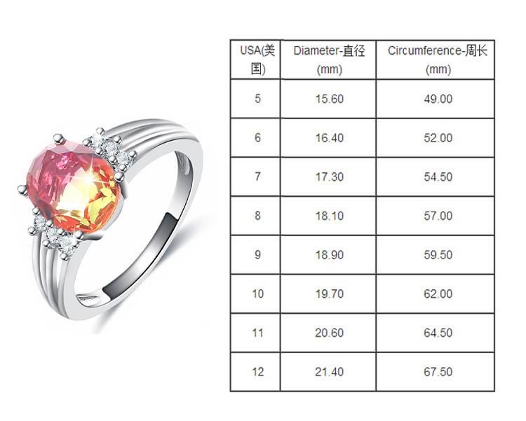 Huge Genuine Champagne Morganite Gems Rose Gold Plated Silver Ring Size 6-10 New