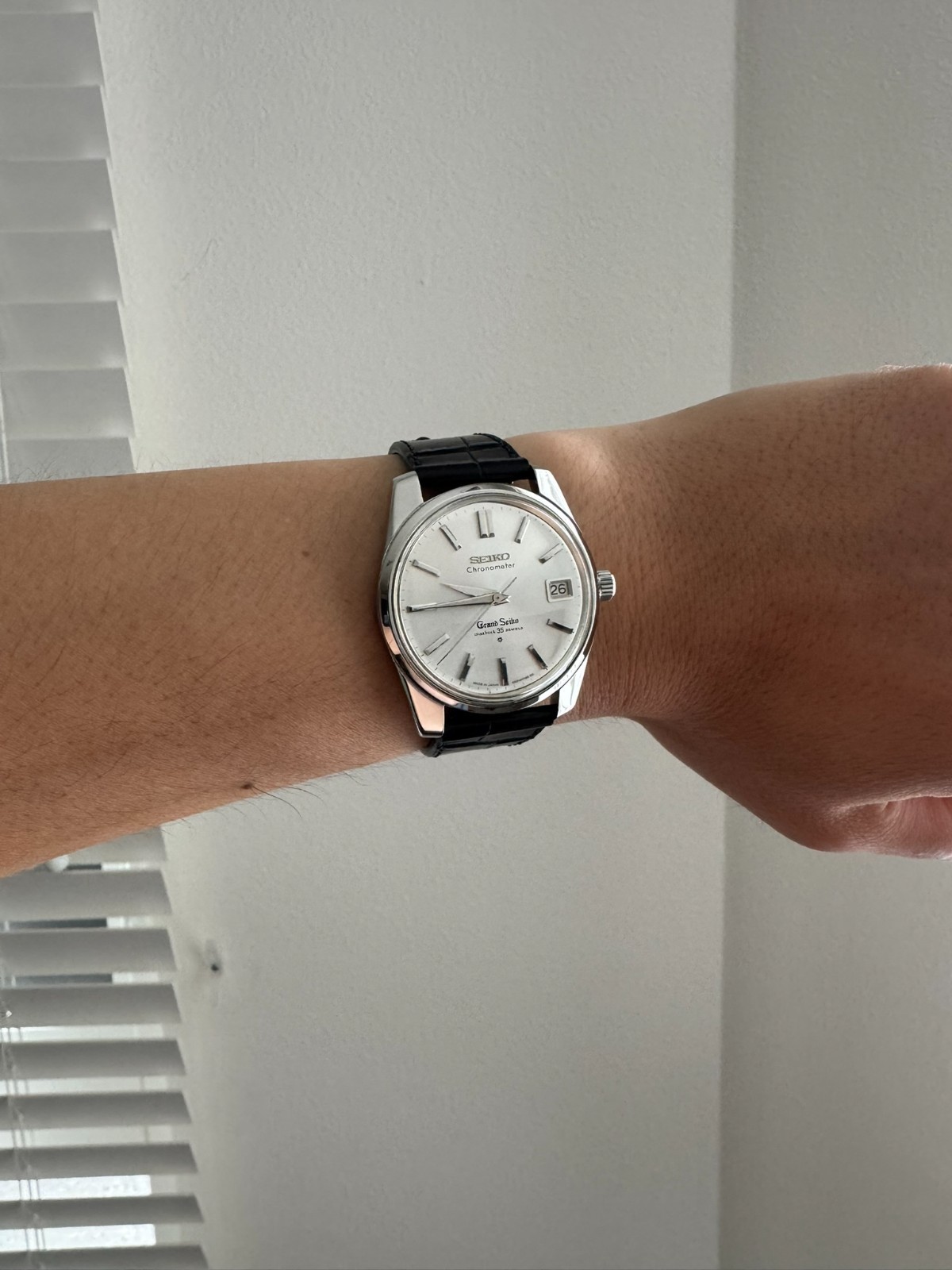 Grand Seiko 43999 Self-Dater SD Dial 1963/1964 Vintage Manual Wind 57GS