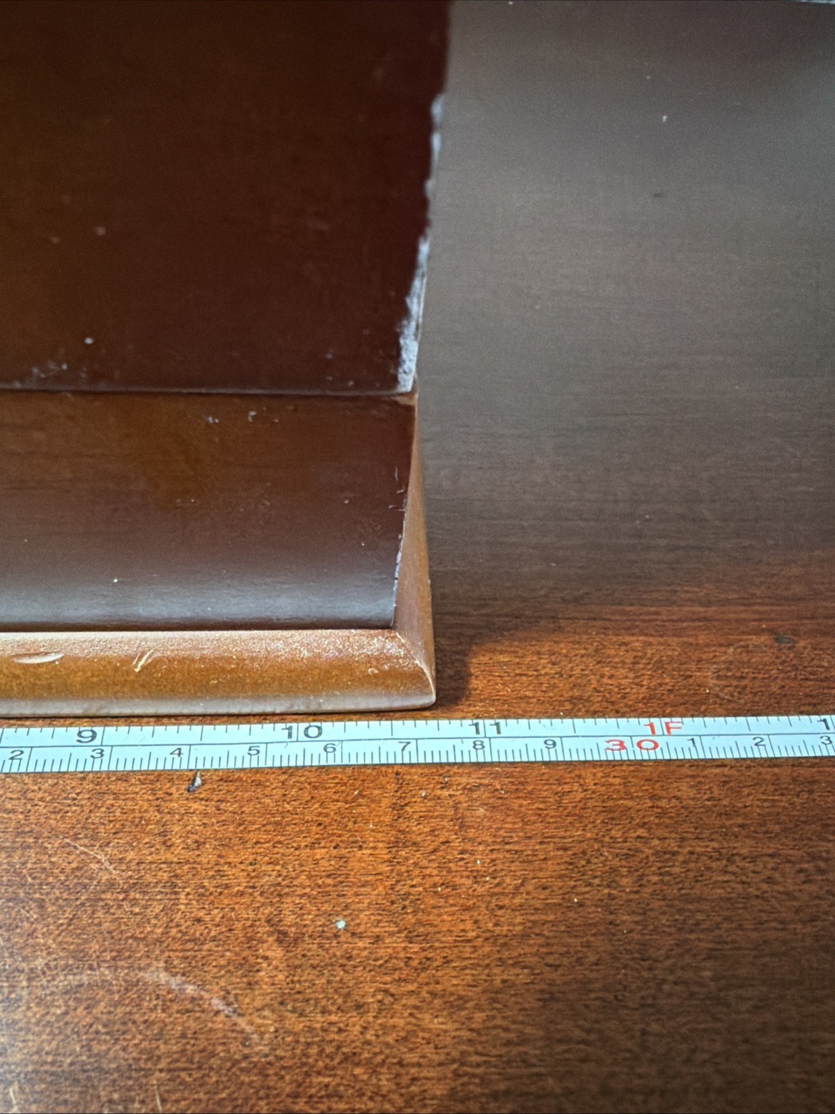 Table Top Wooden Jewelry Box Open Top & 3 Drawers (N)