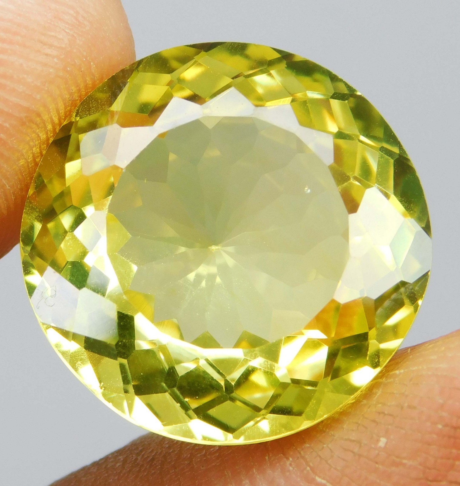 Certified 21.25 Ct Natural Ceylon Yellow Sapphire | Sri Lanka Origin | Loose Gem